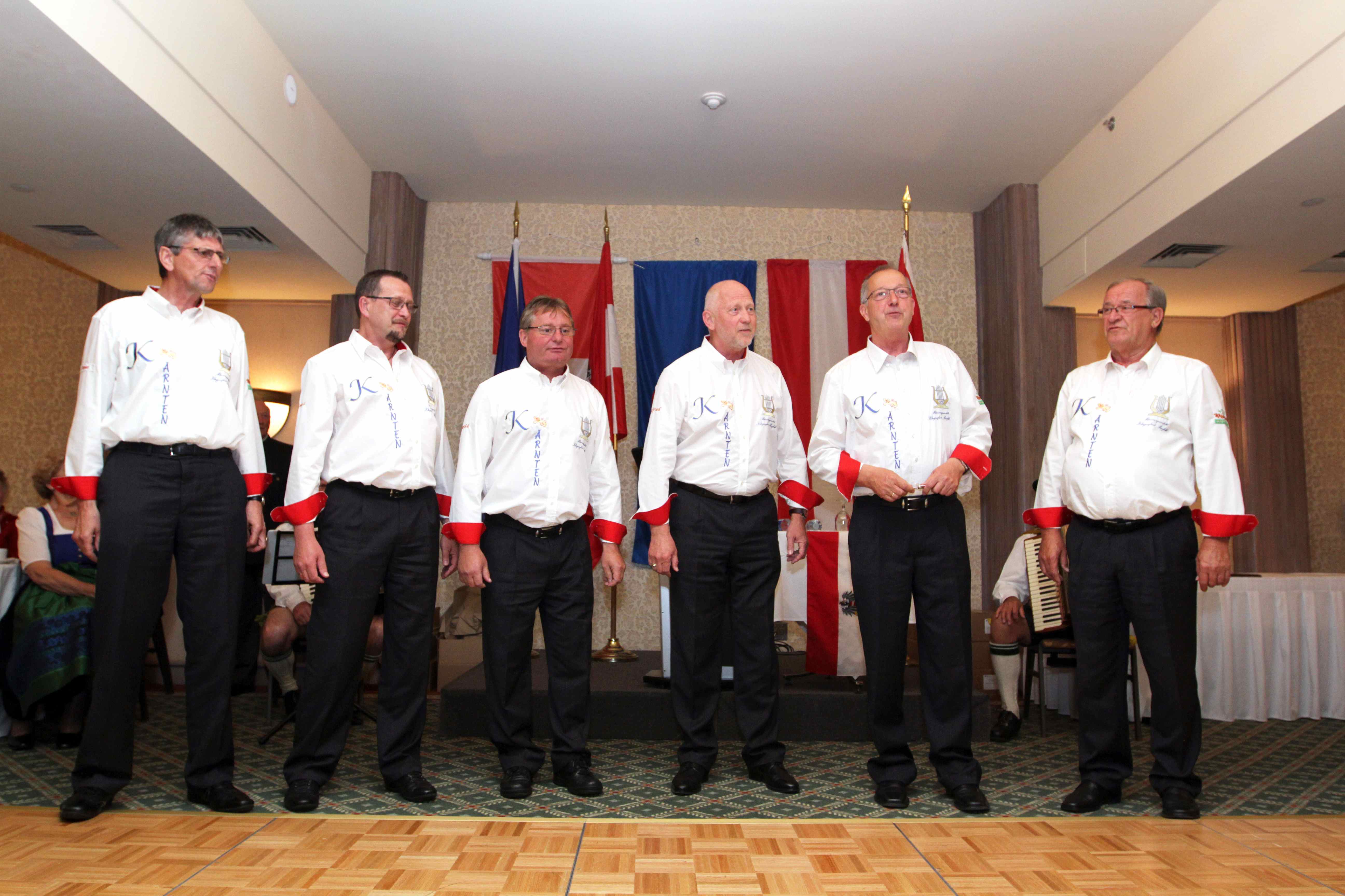 The Männerquintett Klagenfurt-Ponfeld (Klagenfurt-Ponfeld Male Quintet)